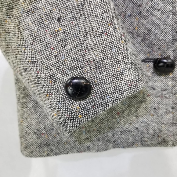 Vintage Gever Originals Jacket Blazer Gray Button Front No tag for Size - Picture 7 of 12